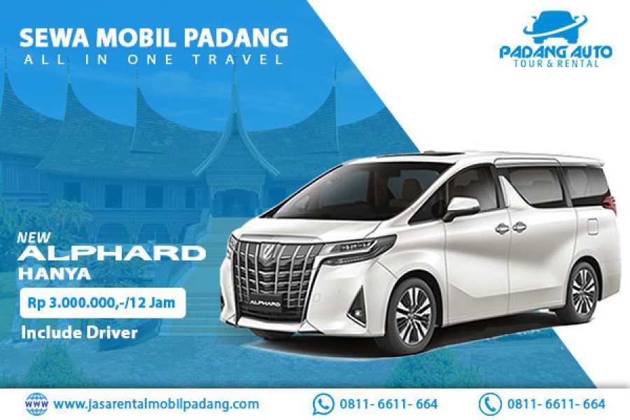 sewa alphard padang